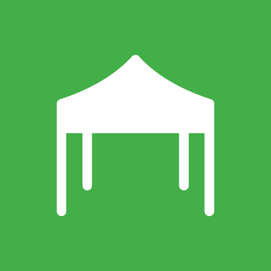Green and white Mosquito Joe Special Event Icon